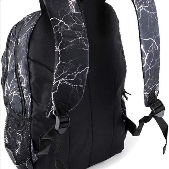 Lightning Strikes Pattern Backpack- NWT - Picture 3 of 6